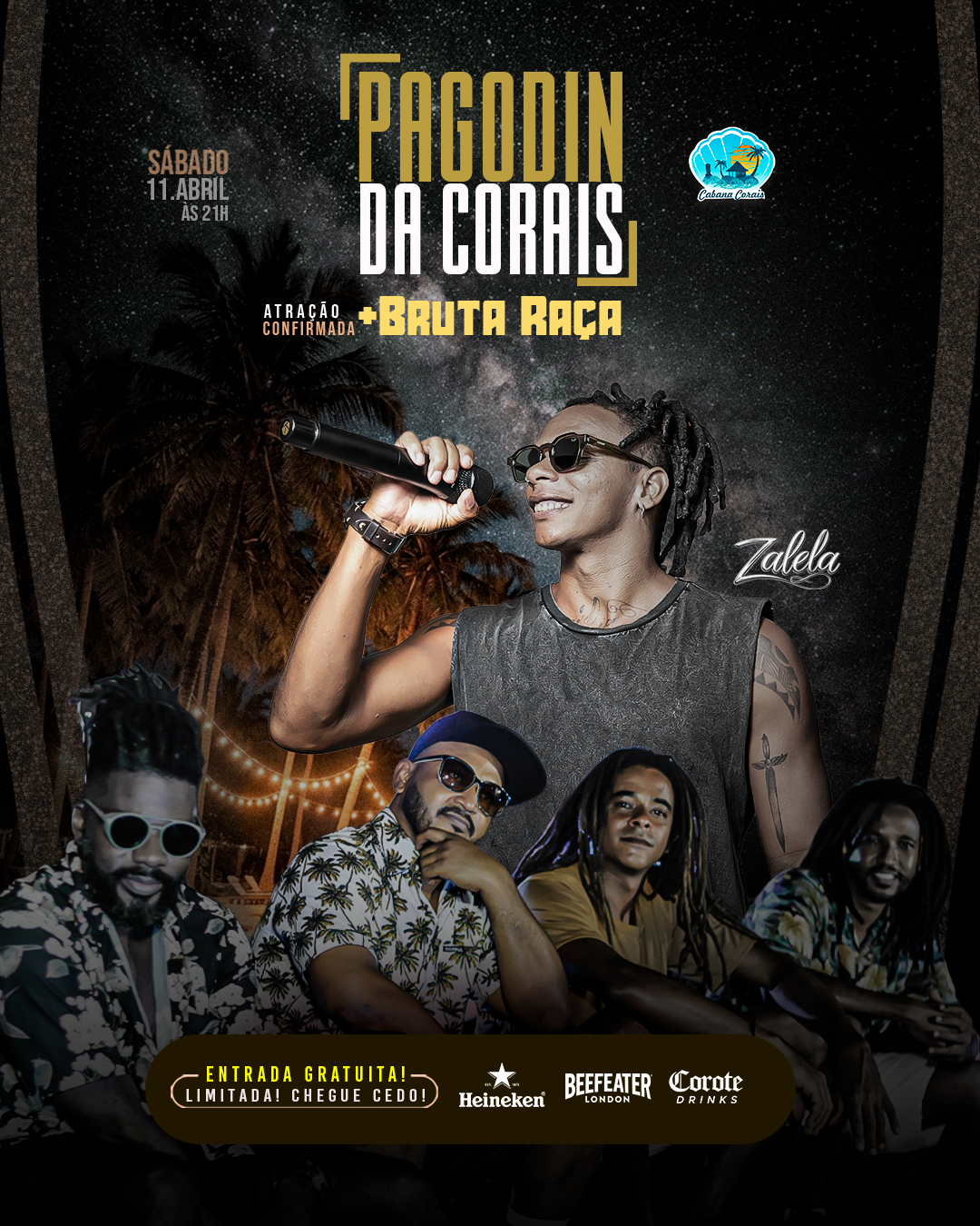 Pagodin da corais + Bruta Raça